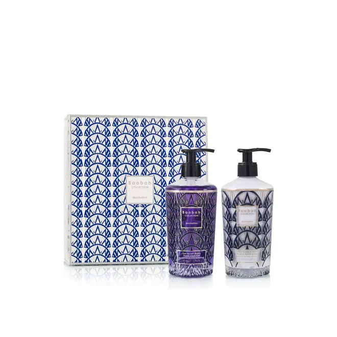 GIFT BOX MANHATTAN BODY & HAND LOTION AND HAND WASH GEL