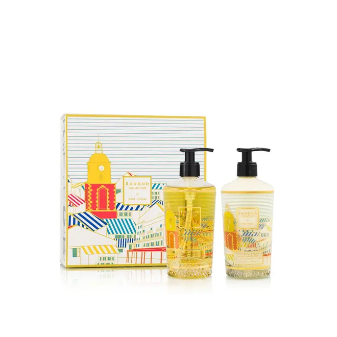 GIFT BOX SAINT-TROPEZ BODY & HAND LOTION AND HAND WASH GEL