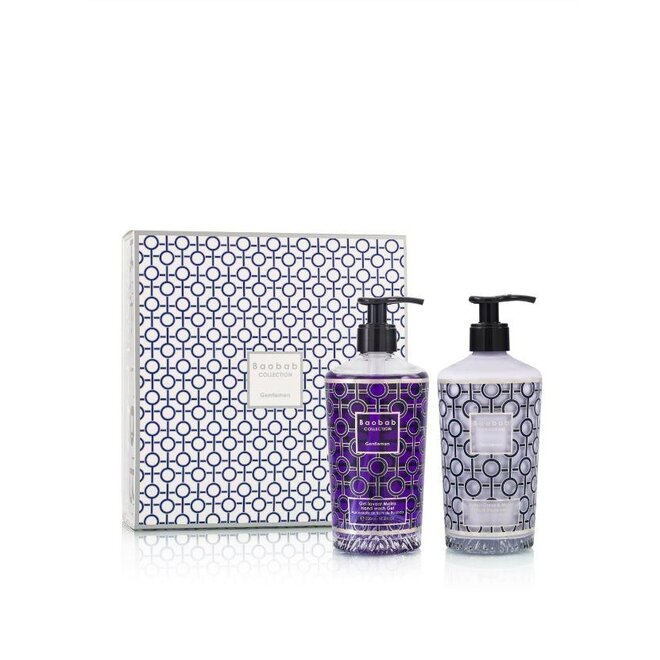 GIFT BOX GENTLEMEN BODY & HAND LOTION AND HAND WASH GEL
