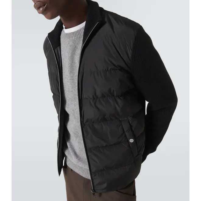 Blouson Hybride Black HERNO