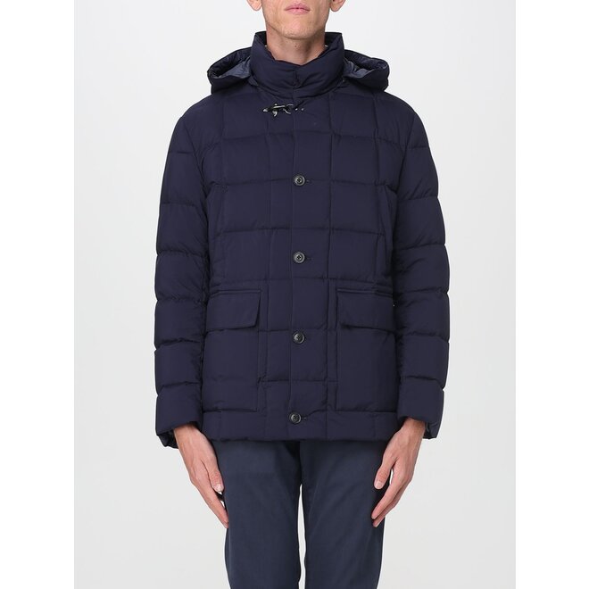 Doudoune à capuche Navy FAY