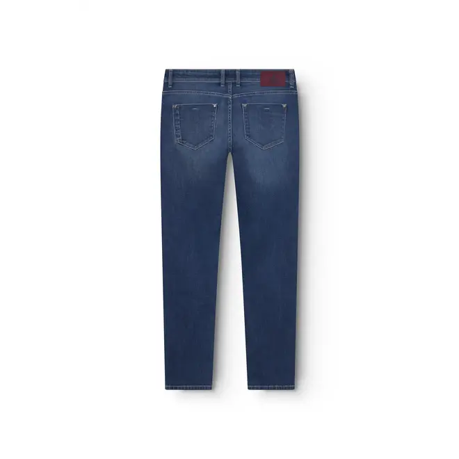 Jean AD 02 Medium Stone Bordeaux Ace Denim