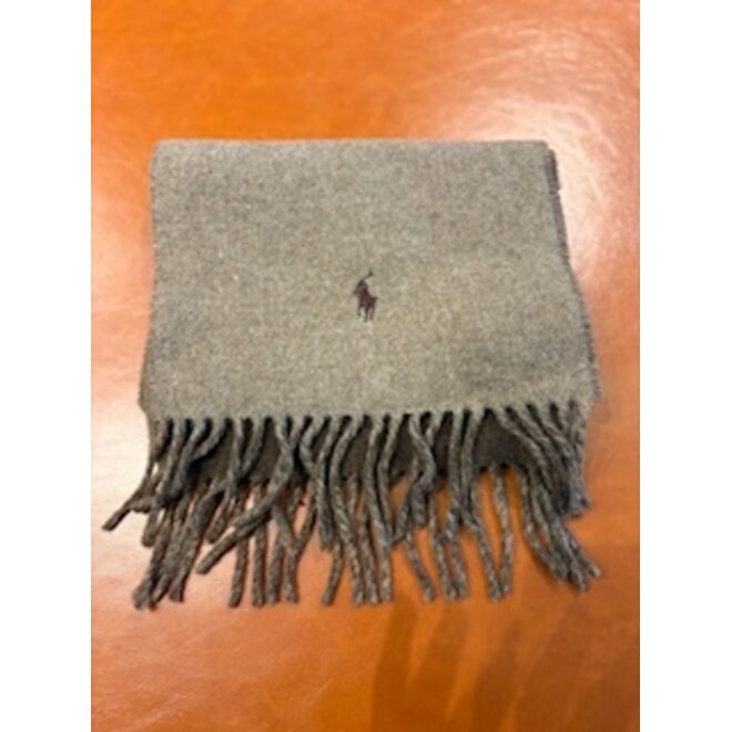Echarpe en laine - Brun / Logo Brun - Ralph Lauren