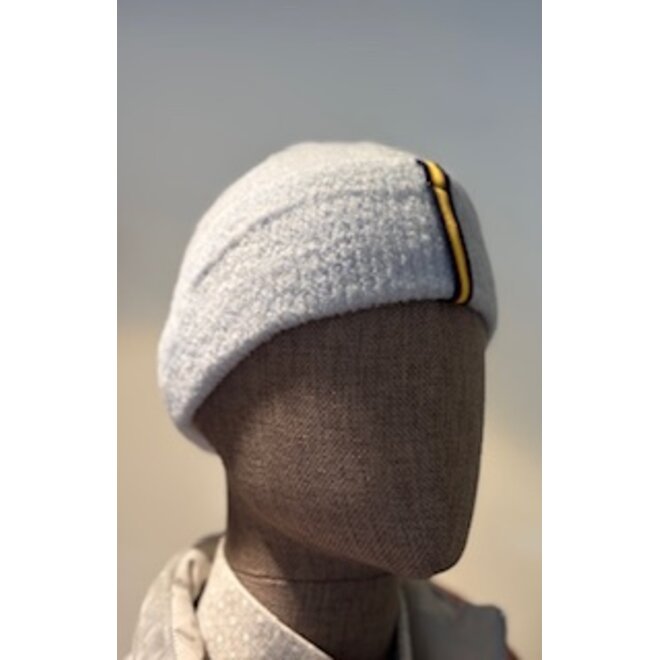 BRICE WOOL MERINO BOUCLE  BLUE LT SKY K-WAY