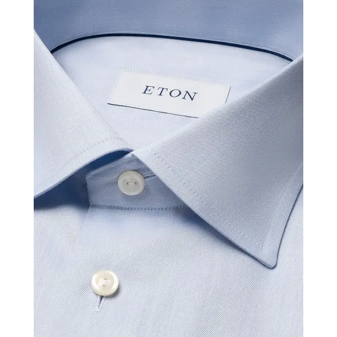 Chemise bleue en coton ETON
