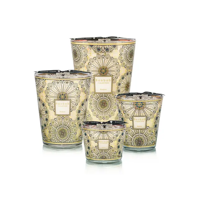 BOUGIE PARFUMÉE ROSACE