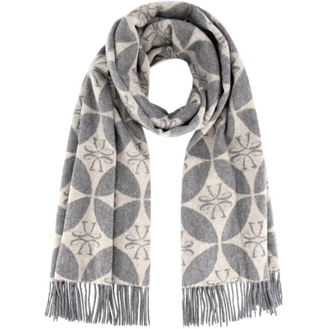 Echarpe en laine & Cachemire Grigio Jacob Cohen