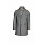 Manteau en laine gris Herno