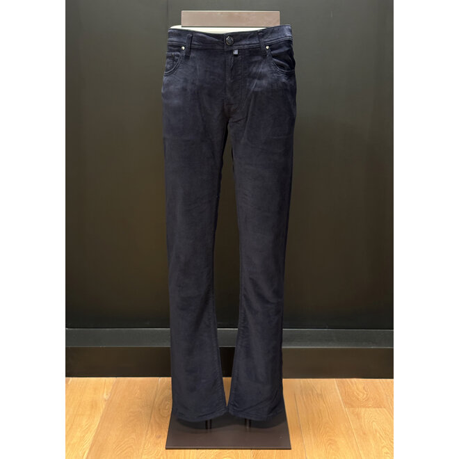 Pantalon gaufré Navy Jacob Cohen