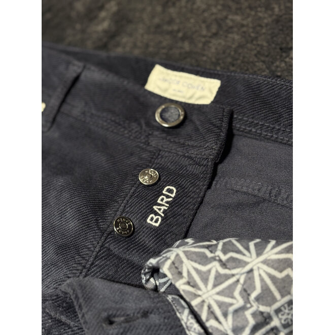 Pantalon gaufré Navy Jacob Cohen