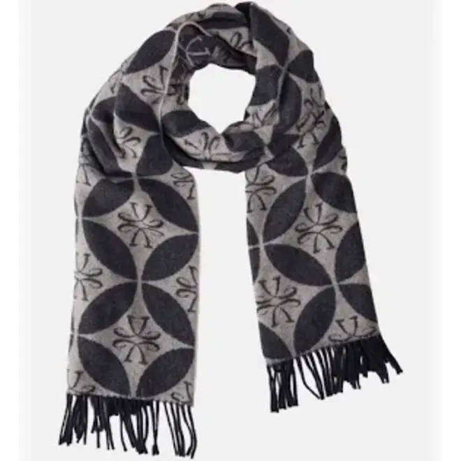 Echarpe en laine & Cachemire Navy Jacob Cohen