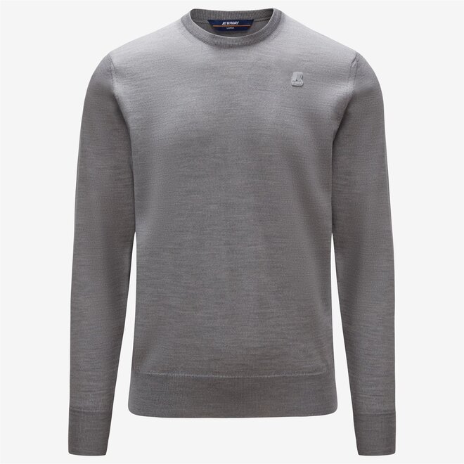 Pull SEBASTIEN MERINO Greyish K-WAY