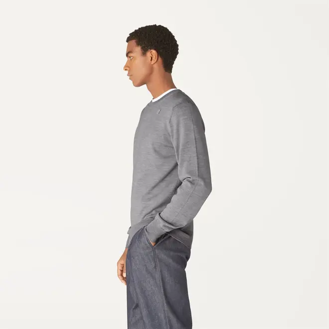 Pull SEBASTIEN MERINO Greyish K-WAY