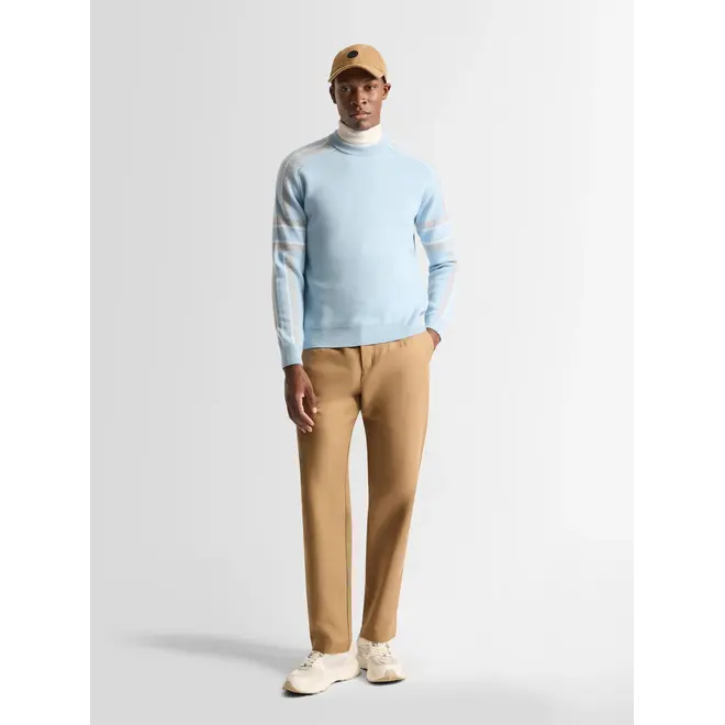 PULL SPECTAVIA BLEU CIEL FUSALP