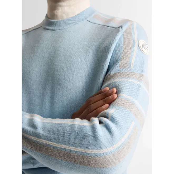 PULL SPECTAVIA BLEU CIEL FUSALP