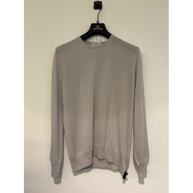 Pull col rond Grège - Tasmania X Barbieri