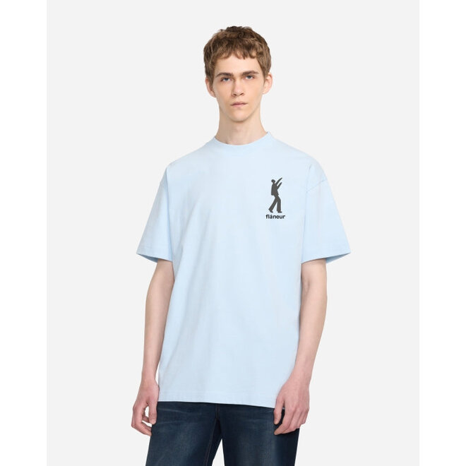 T-shirt Inflatables Light Blue Flâneur