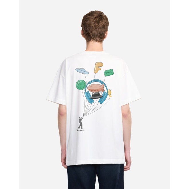 T-shirt Inflatables White Flâneur