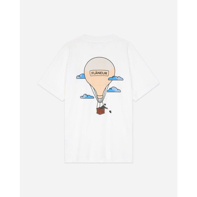 T-shirt Aeronautique White Flâneur