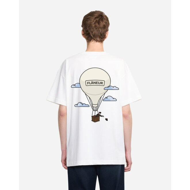 T-shirt Aeronautique White Flâneur
