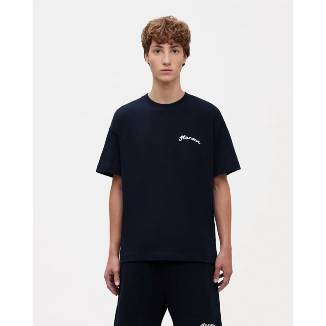 T-shirt Signature Navy Flâneur