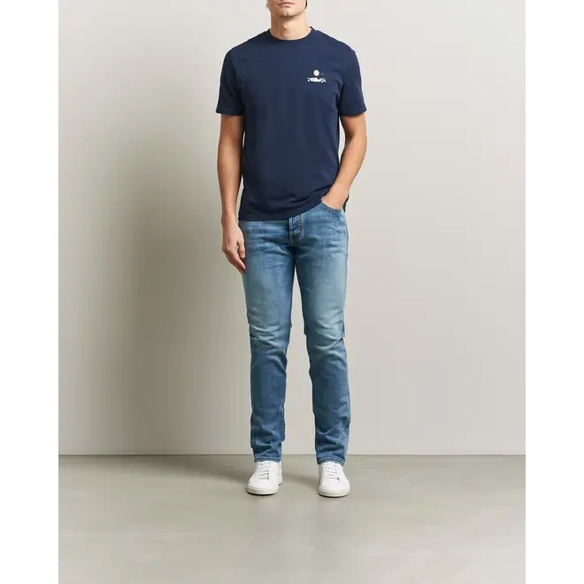 T-shirt Golf Cup Navy Jacob Cohen