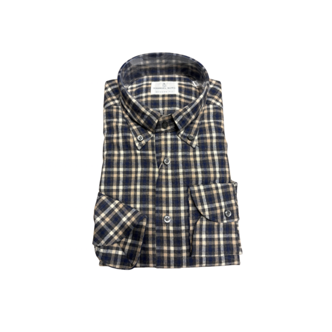 Chemise à carreaux - 100% Coton - Emanuel Berg