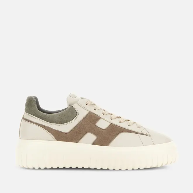 Sneakers H-Stripes Vert Beige HOGAN