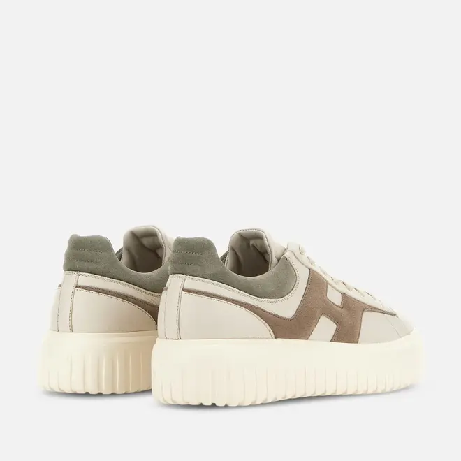 Sneakers H-Stripes Vert Beige HOGAN