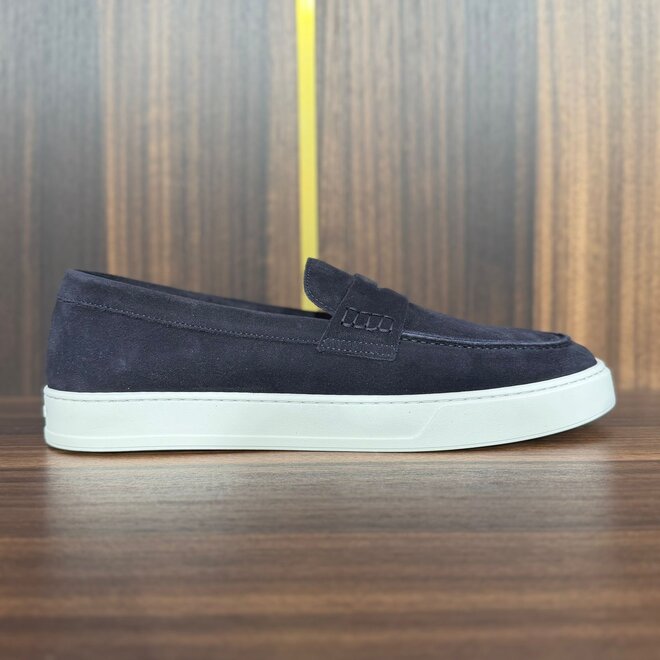 Sneakers Penny Visone Blue Scuro Doucal's