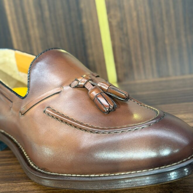 Mocassins Tassel Alder Nappato Marro DOUCAL'S