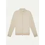 Gilet Zip Extrafine Light Beige Aurélien