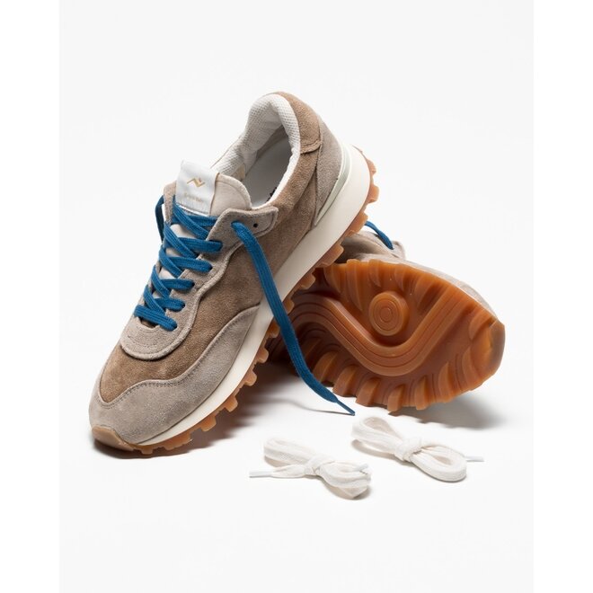 Sneakers VELOCE 104 - Camel/Mink Map Society