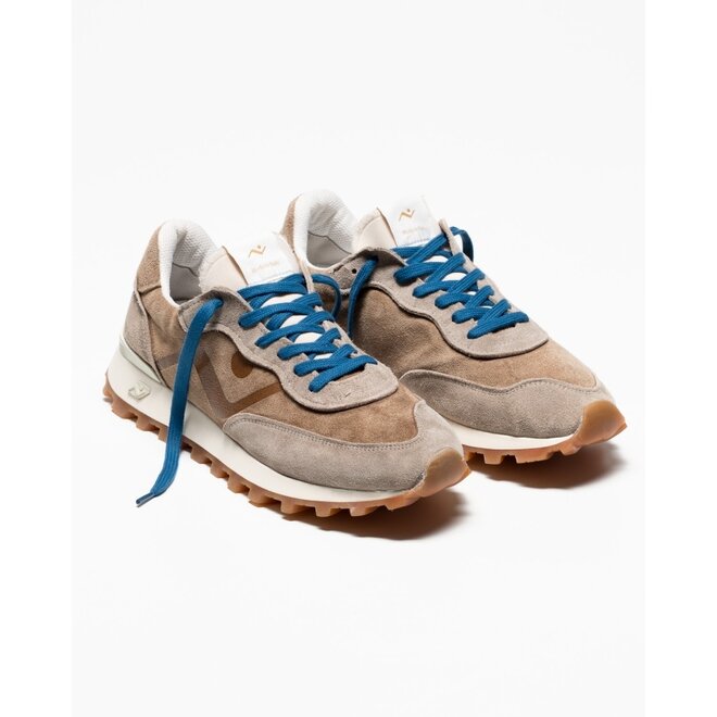Sneakers VELOCE 104 - Camel/Mink Map Society