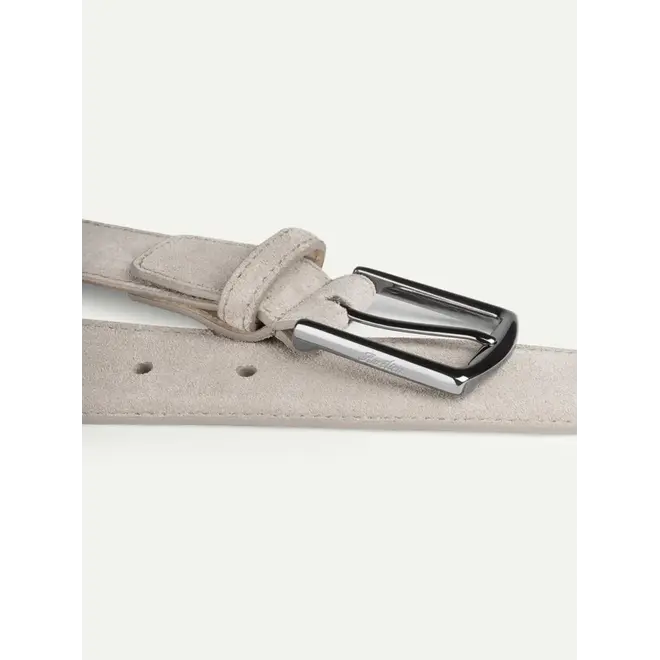 Ceinture Suède Light grey Aurélien