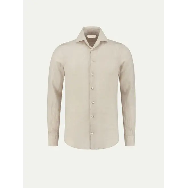 Chemise Seaside en lin Beige Aurélien