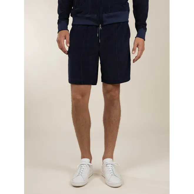Short en éponge Navy Aurélien