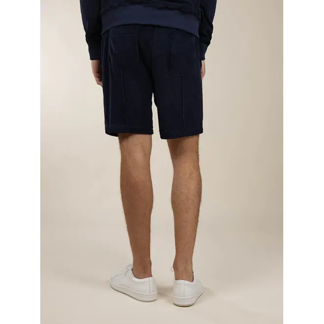 Short en éponge Navy Aurélien