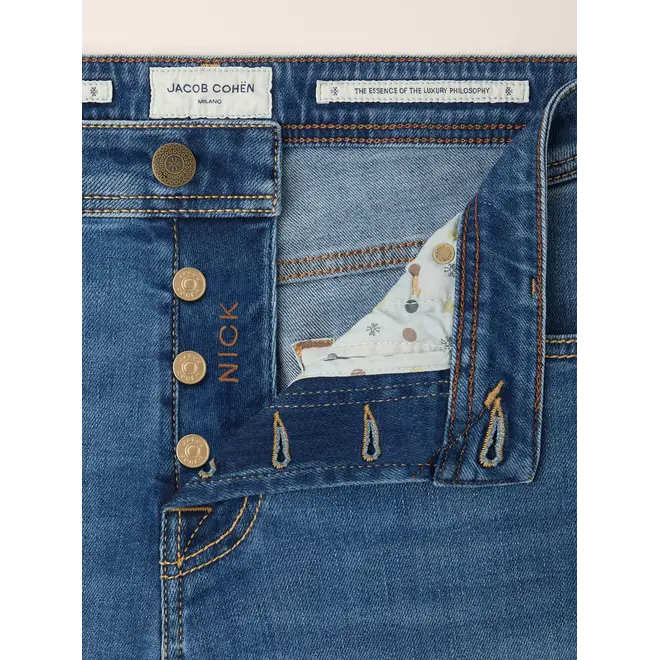 Jean Bard Medium Blue P3621 200D Jacob Cohen