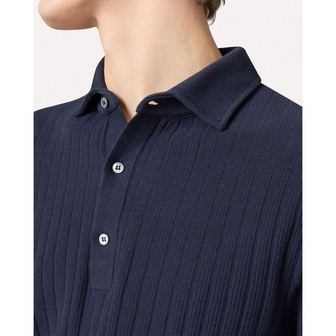 Polo Blue Coton Lardini