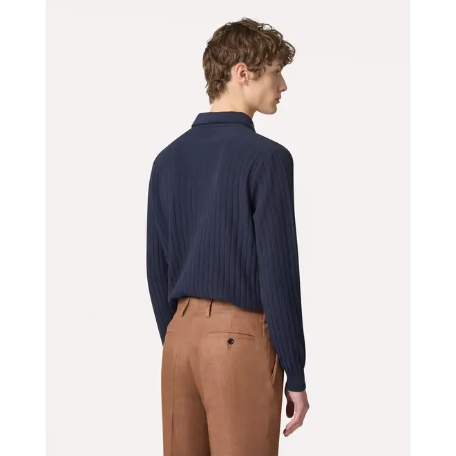 Polo Blue Coton Lardini