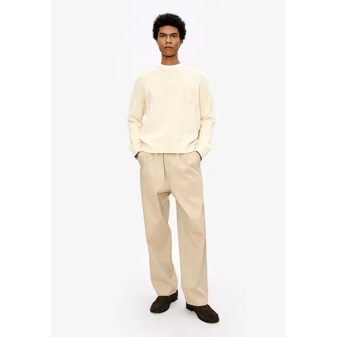 Pull épais Col Rond Ecru A.P.C