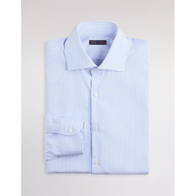 Chemise Travel lignée FAY