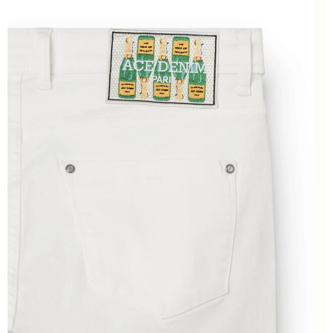 Jean White AD02 Ace Denim
