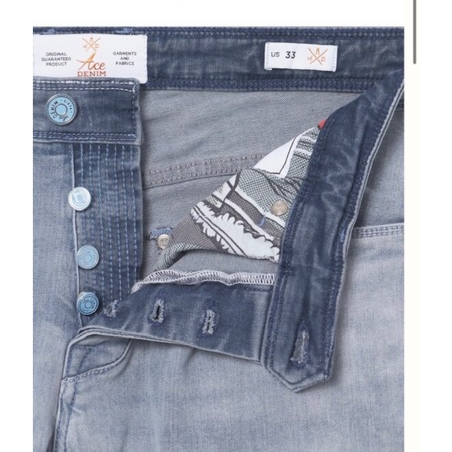 Jean AD50 Light Blue Grey Ace Denim