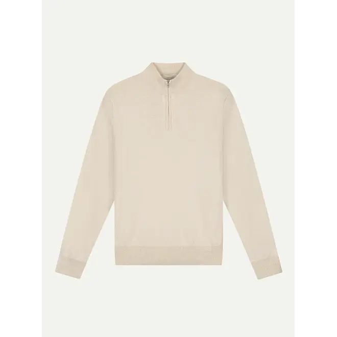 Pull Half Zip Light Beige Aurélien.