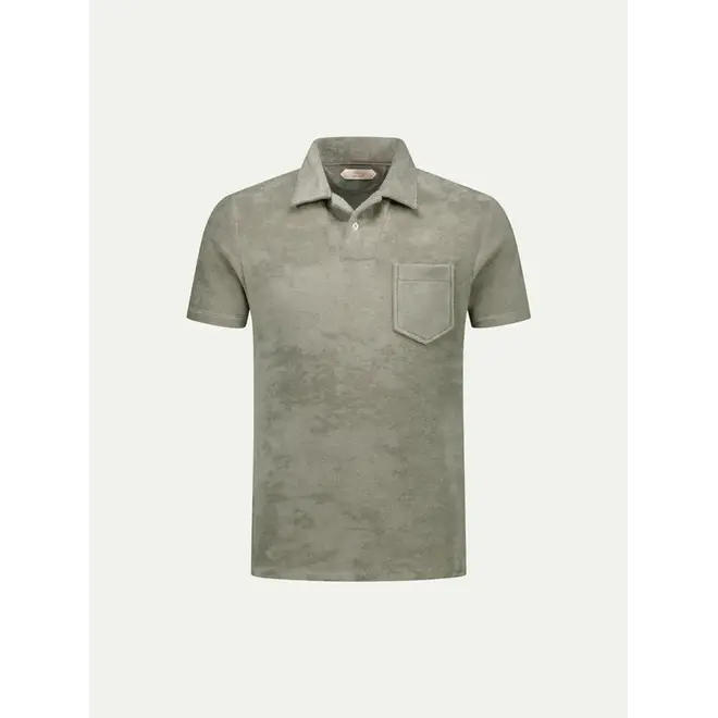 Polo Eponge Pistache Aurélien.