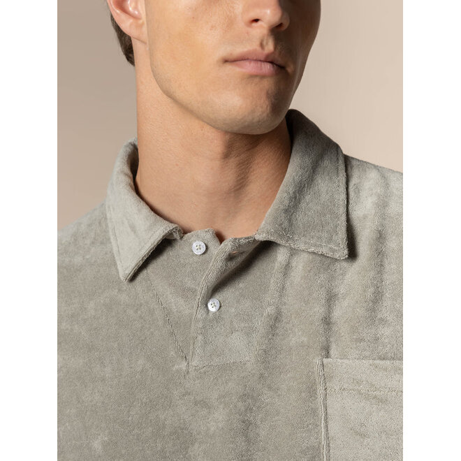 Polo Eponge Pistache Aurélien.