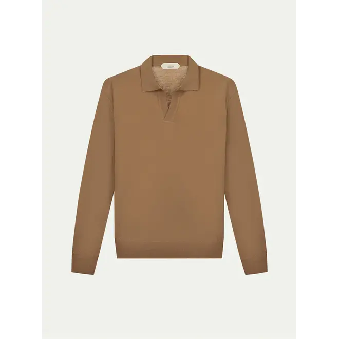 Polo longues manches Caramel Aurélien.