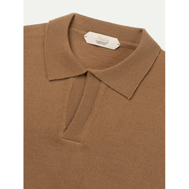 Polo longues manches Caramel Aurélien.